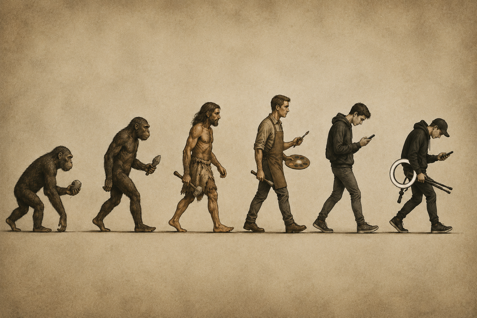 the evolution of a tinkerer
